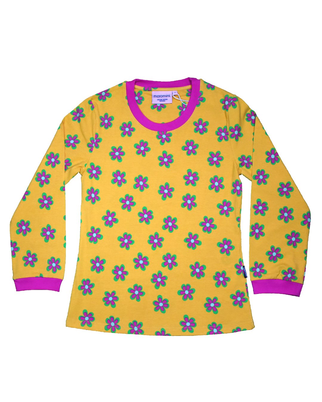 Shirt FOREST FLOWERS  für  Damen von moromini aus Biobaumwolle 