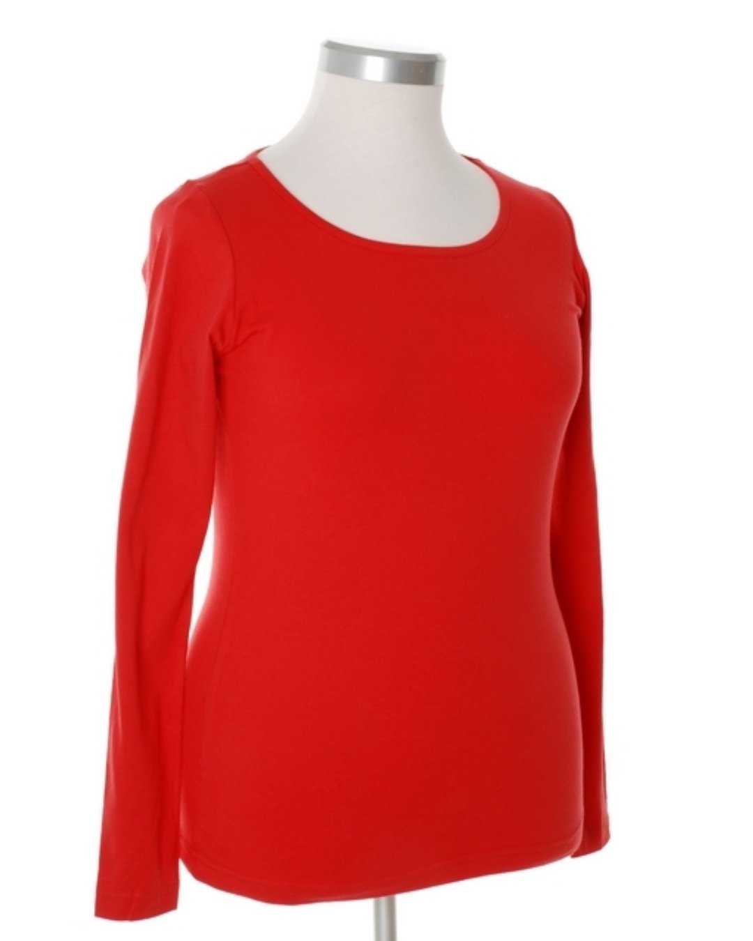 Rotes Shirt für Damen aus Biobaumwolle von DUNS Sweden