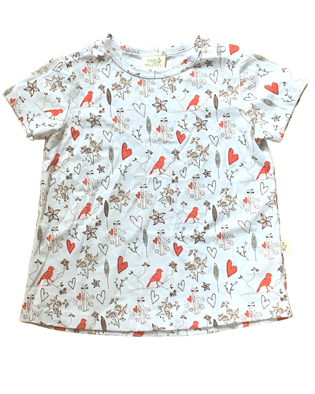 Shirt für Babys aus Biobaumwolle 