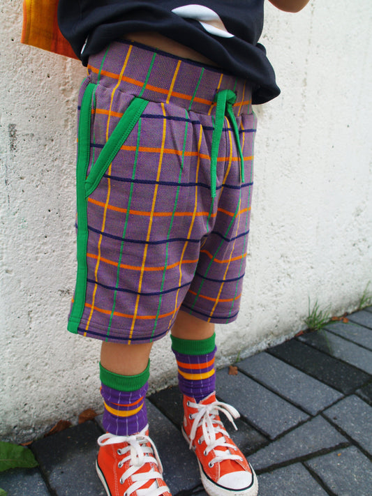 Shorts BEL AIR kariert aus Biobaumwolle von moromini