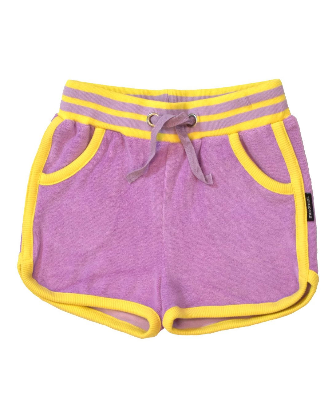 Shorts für kinder in lila von moromini aus Biobaumwolle 