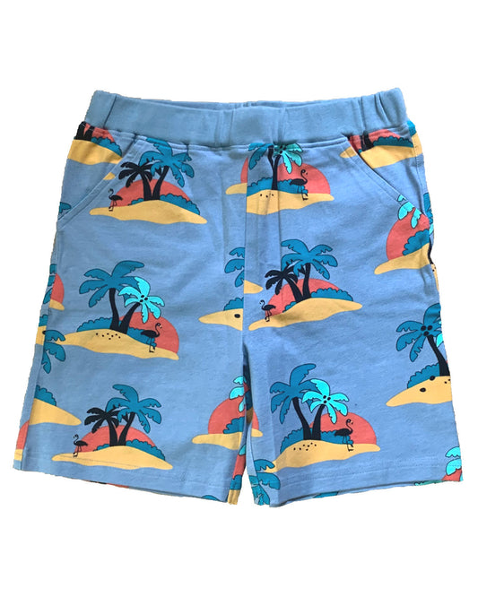 Shorts für Kinder aus Biobaumwolle 