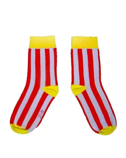 Rot gestreifte Socken von moromini