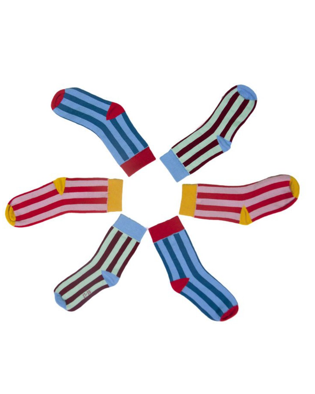 bunter Bio Socken Kreis von moromini