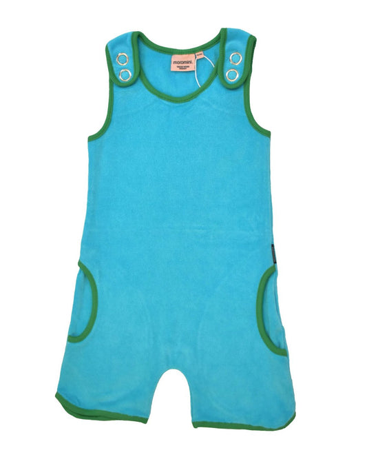 Spielhose für Kinder in hellblau von moromini aus Frottee Biobaumwolle