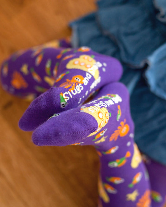 Lila Strumpfhose von Slugs&Snails 