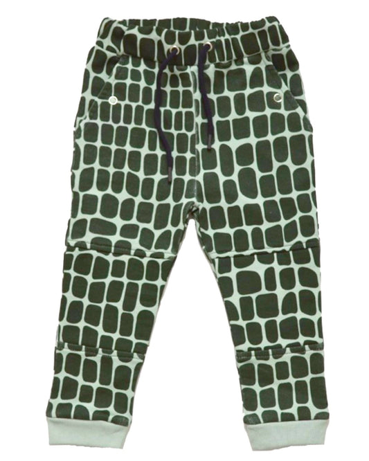 Sweat Hose GREEN CROCODILE⎪Bio Kindermode