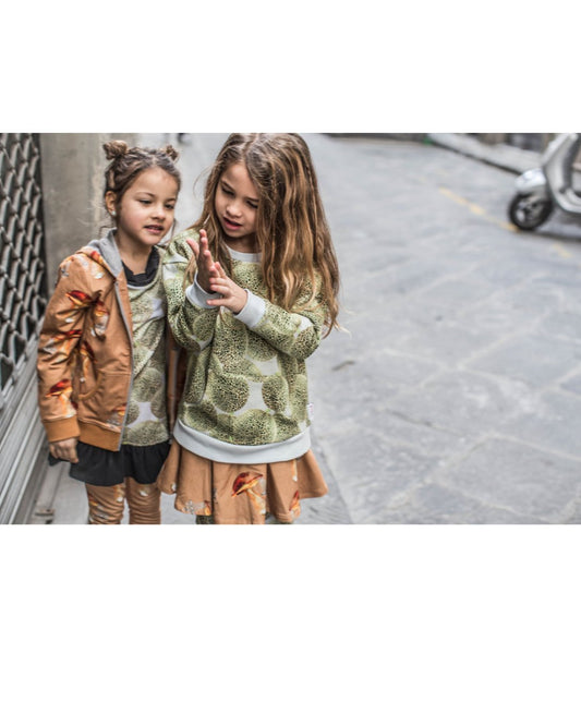 Sweatshirt MELON BALLOONS aus Biobaumwolle 