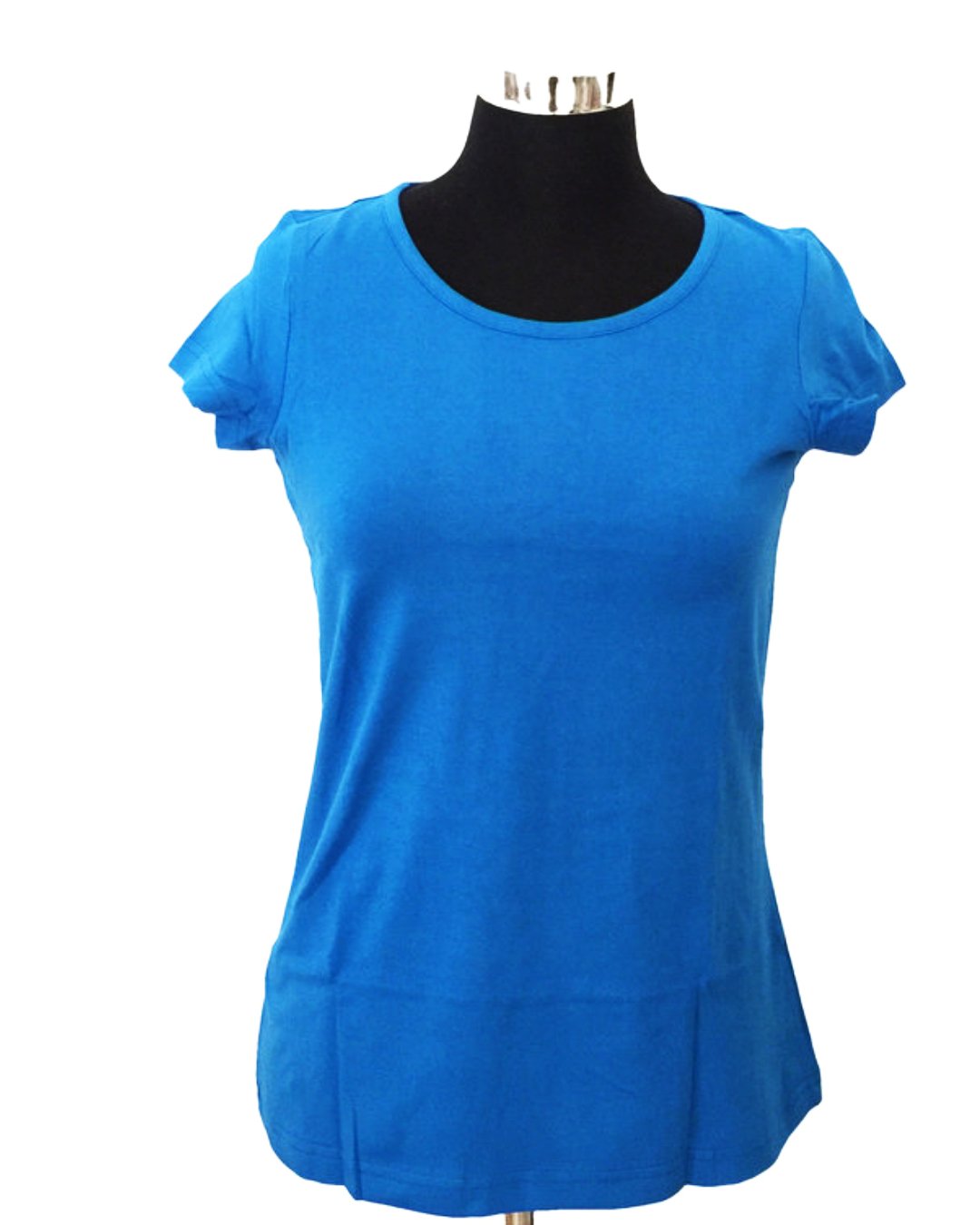 Damen T-Shirt aus Biobaumwolle in blau von DUNS Sweden