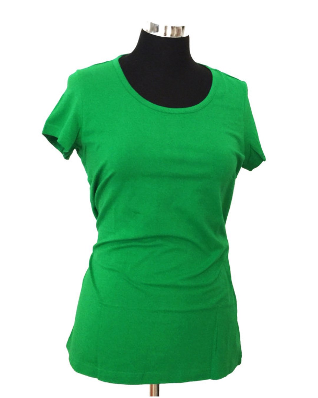 Grünes T-Shirt für Damen von DUNS Sweden aus Biobaumwolle