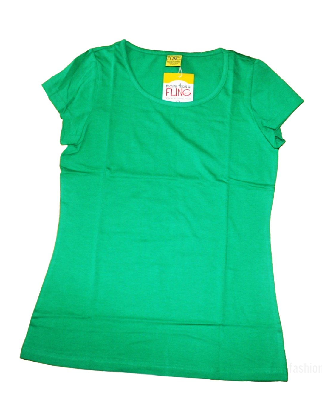 Grünes T-Shirt  für Damen aus Biobaumwolle von DUNS Sweden