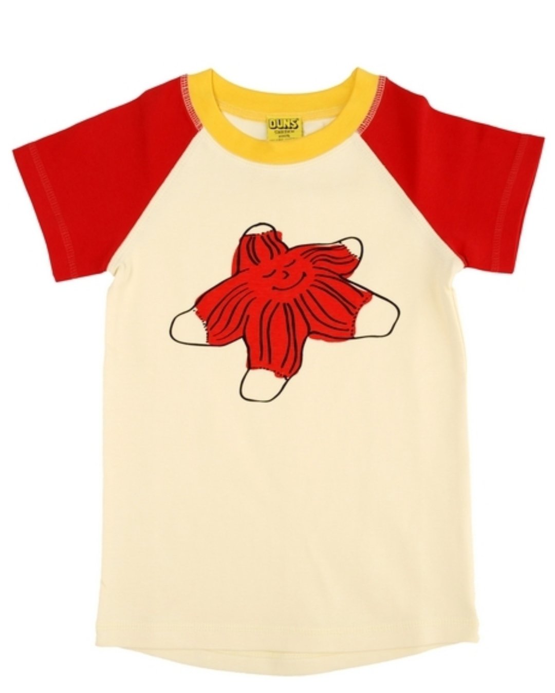 T-Shirt STARFISH - DUNS Sweden für Kinder aus Biobaumwolle 