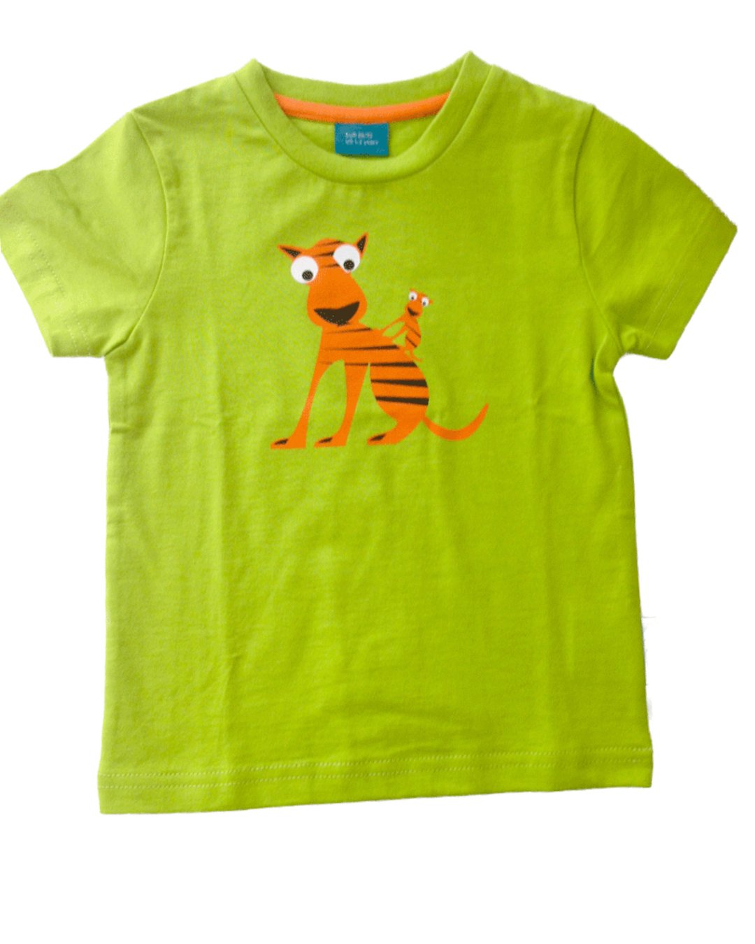 Grünes T-Shirt mit Tiger Sven