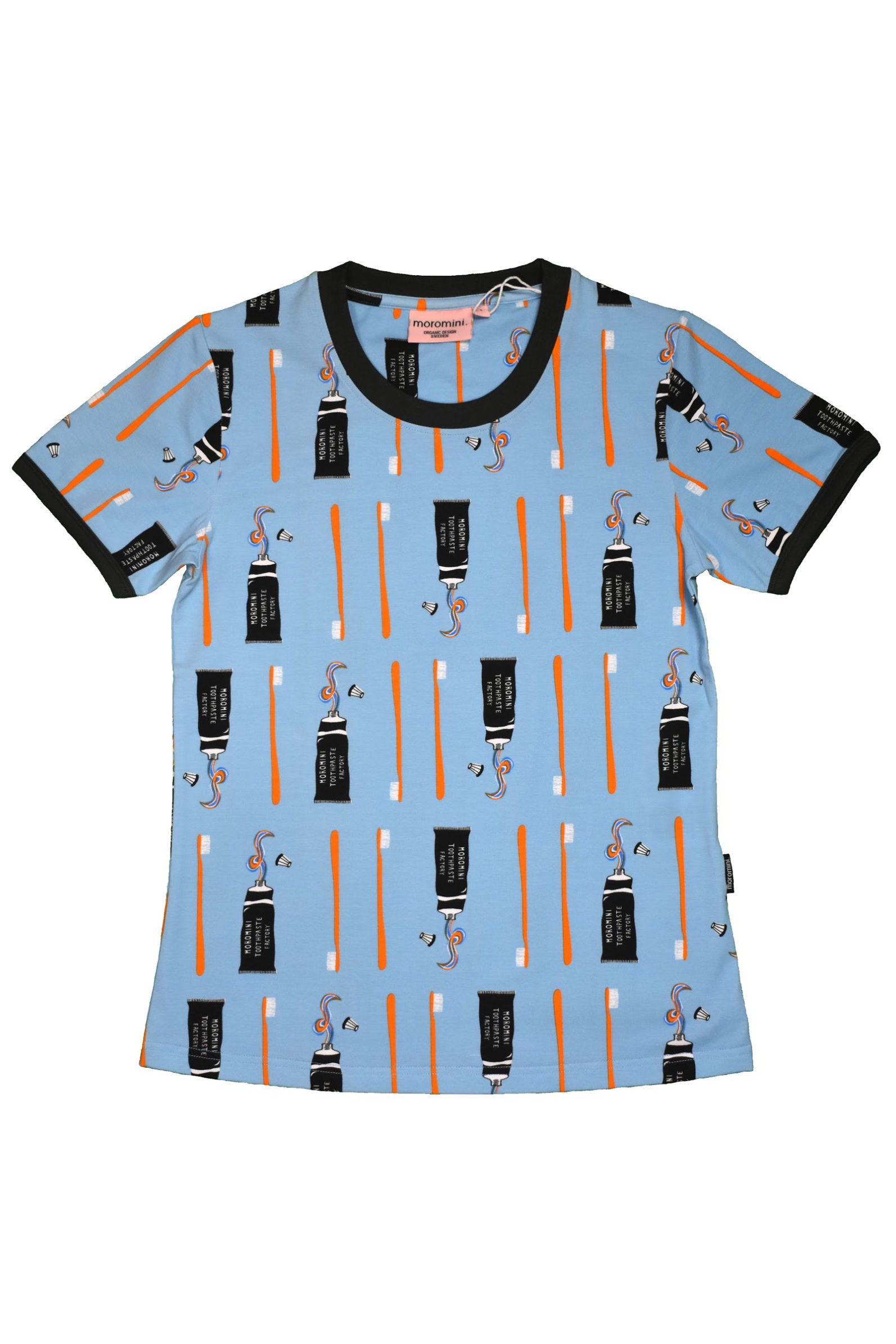 T-Shirt TOOTHPASTE FACTORY für Damen aus BioBaumwolle von moromini 