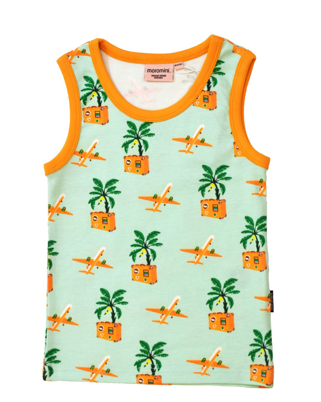 Tank Top mit Reise-Motiven von moromini aus Biobaumwolle