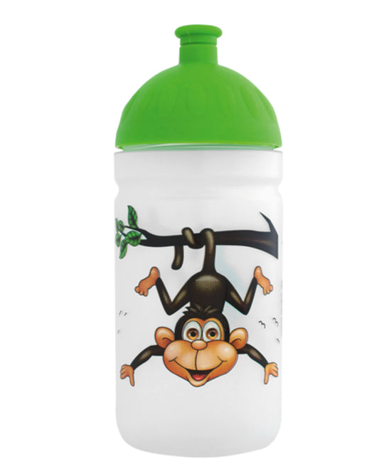 Wasserflasche mit lustigem Affen